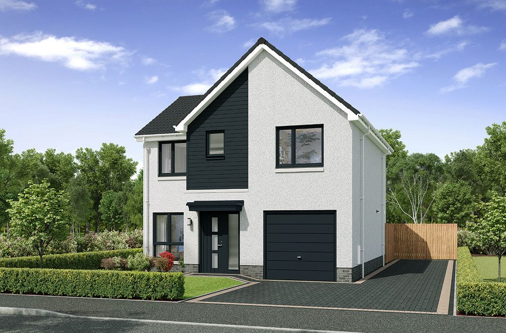 New home, 4 bed detached house for sale in Oakbank Drive, Glenrothes KY7, £269,995
