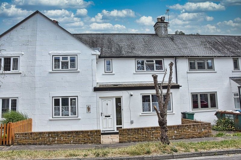 3 bed terraced house for sale in Oatlands Road, Burgh Heath, Tadworth, Surrey. KT20, £494,000