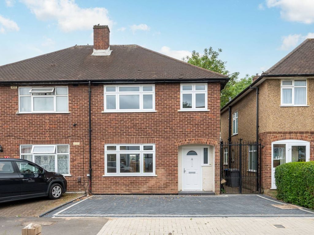 3 bed semi-detached house for sale in Eton Avenue, North Wembley, Wembley HA0, £650,000