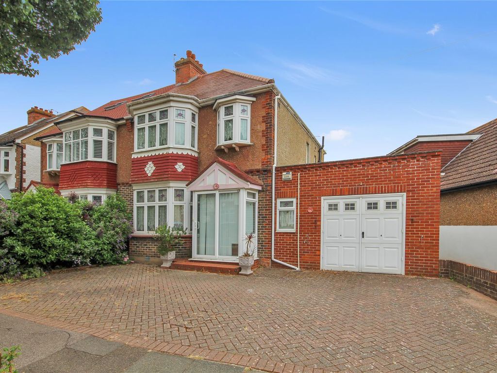3 bed semi-detached house for sale in Rothbury Road, Hove BN3, £775,000