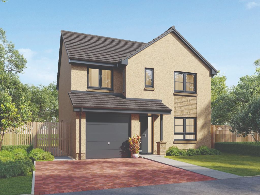 New home, 4 bed detached house for sale in Monroe, Plean, Stirling FK7, £291,500