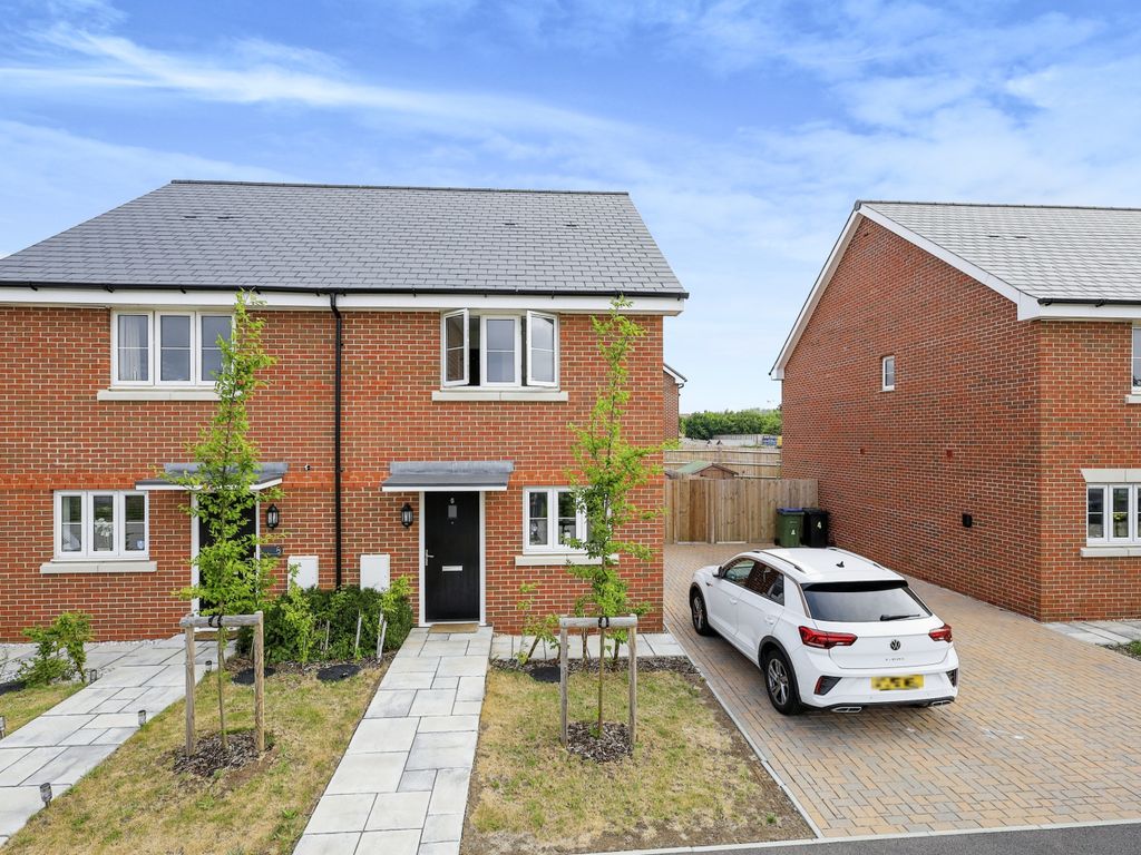 2 bed semi-detached house for sale in Mayflower Way, Angmering BN16, £340,000