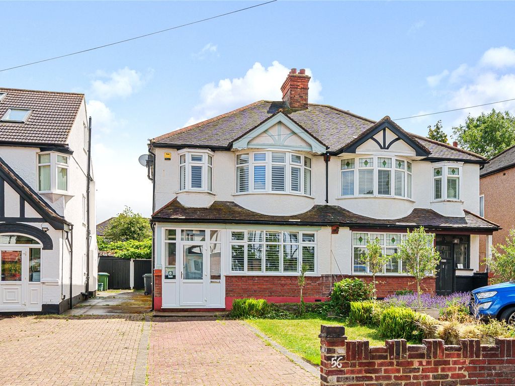 3 bed semi-detached house for sale in Wickham Chase, West Wickham BR4, £720,000