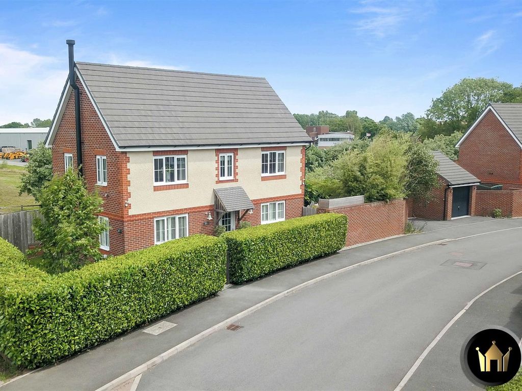 4 bed detached house for sale in Bomford Way, Salford Priors, Evesham WR11, £450,000