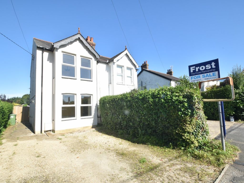 3 bed semi-detached house for sale in Wycombe Road, Prestwood, Great Missenden, Bucks HP16, £525,000