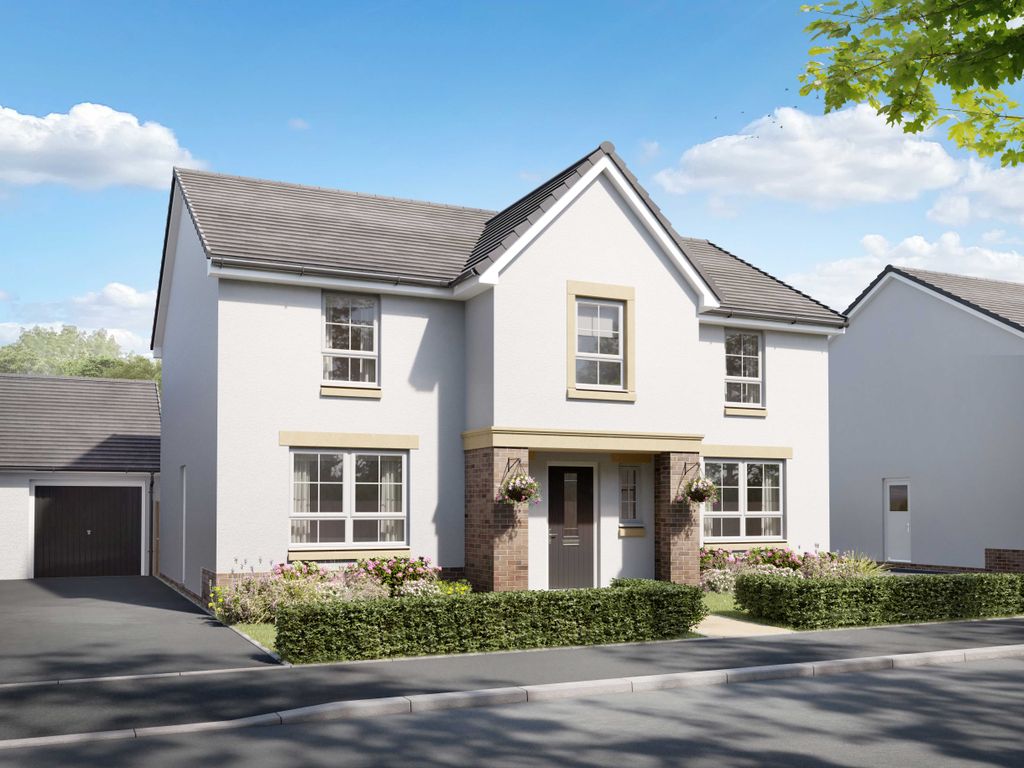 New home, 4 bed detached house for sale in "Glenbervie" at Barons Drive, Roslin EH25, £569,995