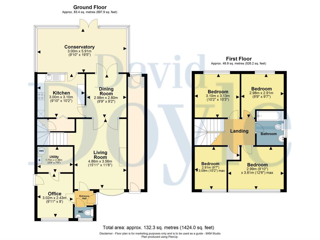 4 bed detached house for sale in Braemar Turn, Hemel Hempstead HP2, £535,000