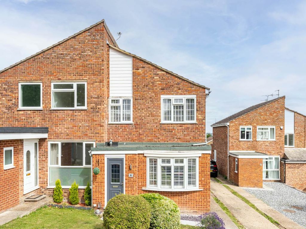 3 bed semi-detached house for sale in Beldam Avenue, Royston, Hertfordshire SG8, £405,000