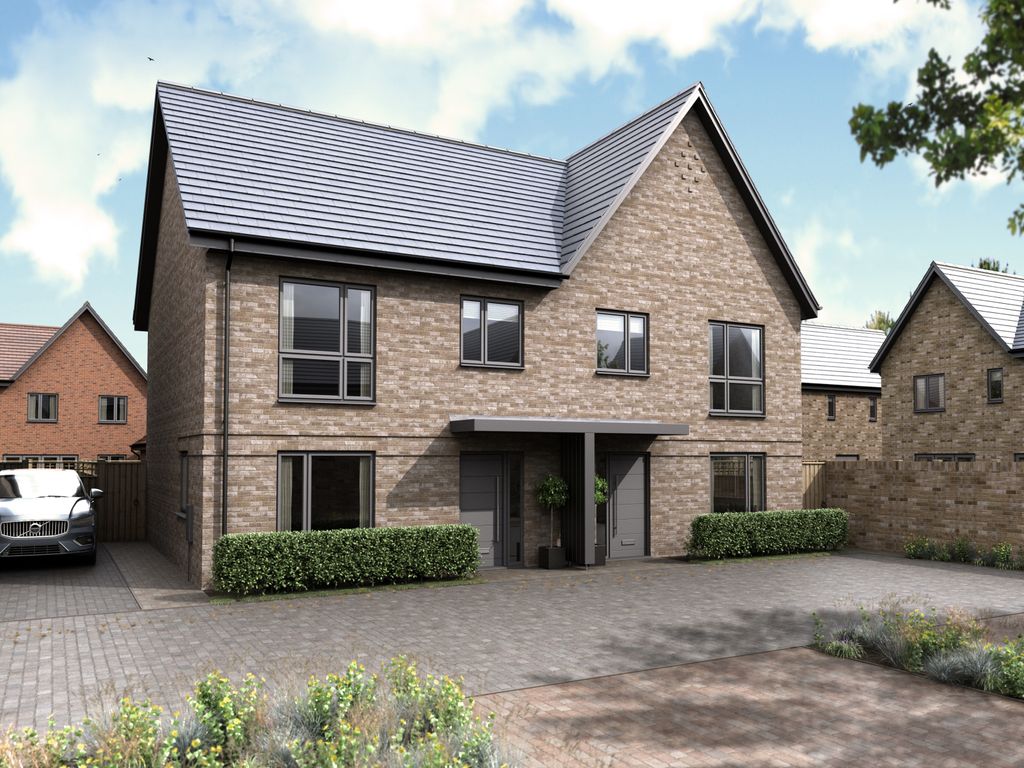 New home, 3 bed semi-detached house for sale in Plot 20 Alconbury Weald, Cambridgeshire PE28, £375,000