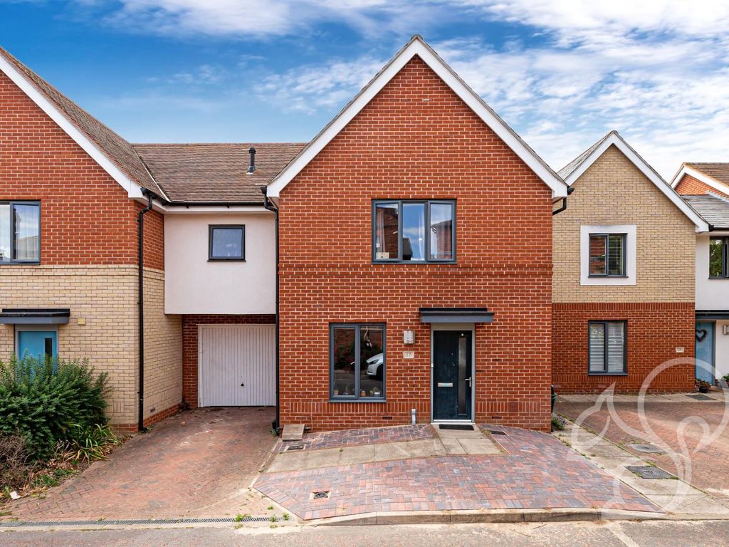 4 bed end terrace house for sale in Old Chapel Drive, Stanway, Colchester CO3, £375,000