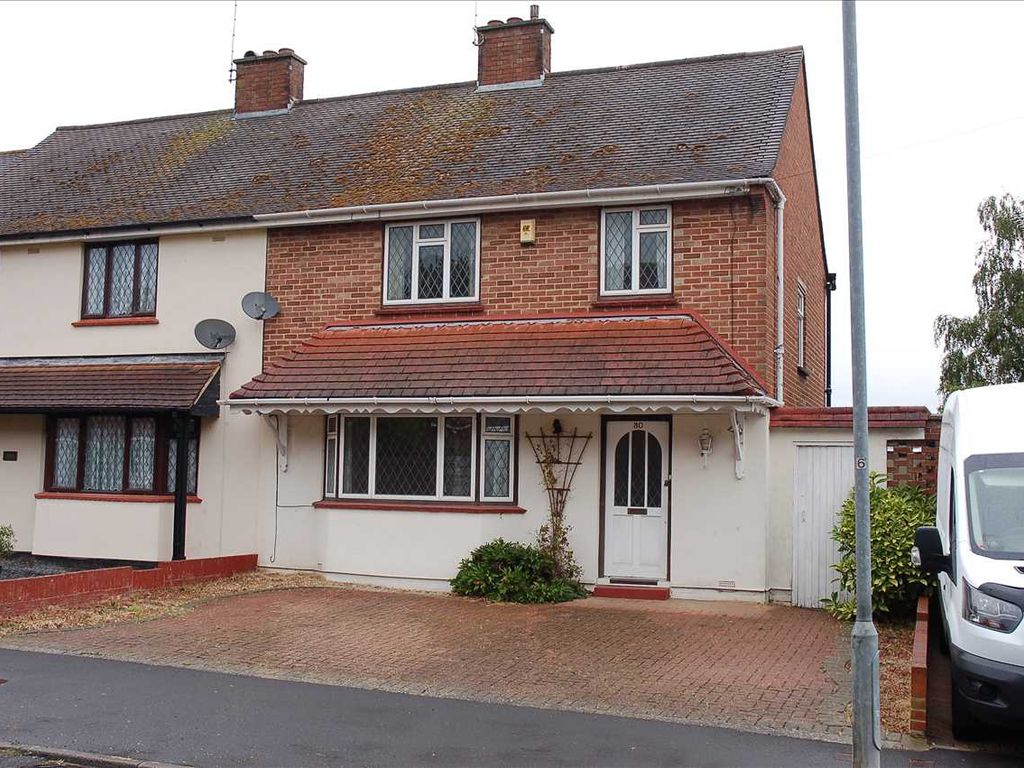 3 bed semi-detached house for sale in Woodhall Road, Broomfield, Chelmsford CM1, £350,000