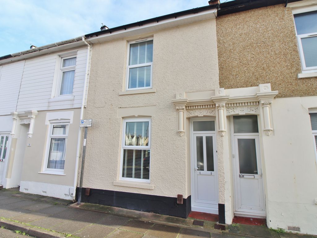 2 bed terraced house for sale in Guildford Road, Portsmouth PO1, £204,950