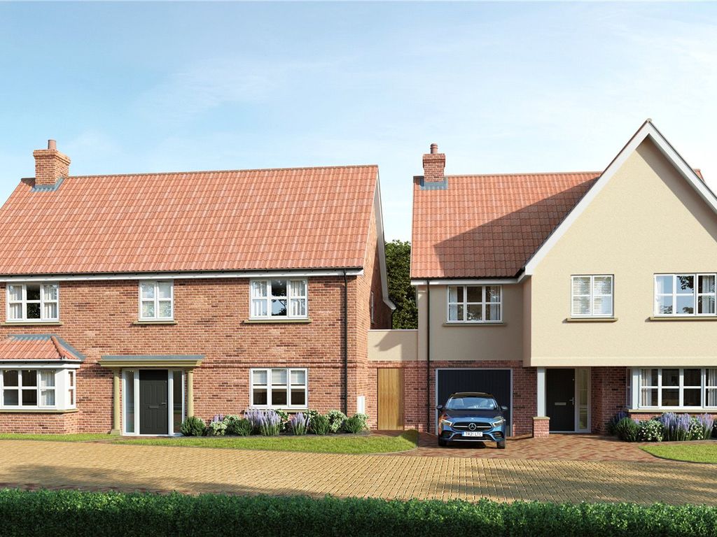 New home, 5 bed detached house for sale in Chesterford Meadows, Great Chesterford, Saffron Walden, Essex CB10, £939,950