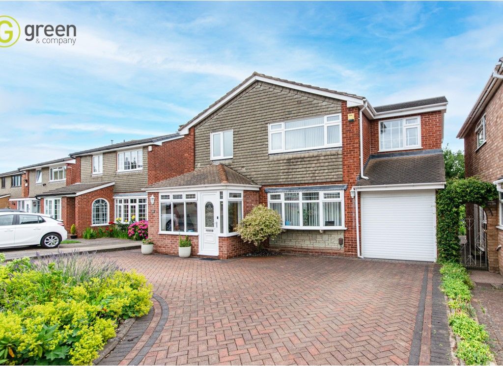 4 bed detached house for sale in Grendon Drive, Sutton Coldfield, Birmingham B73, £500,000