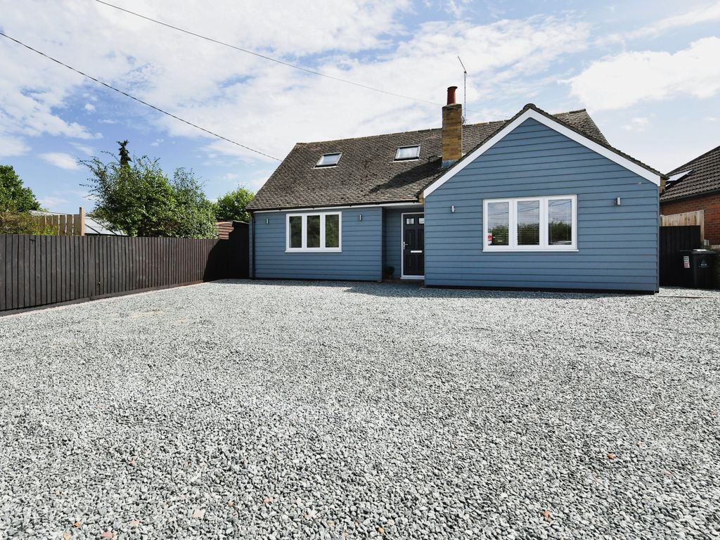 4 bed bungalow for sale in Maldon Road, Steeple, Southminster, Essex CM0, £450,000