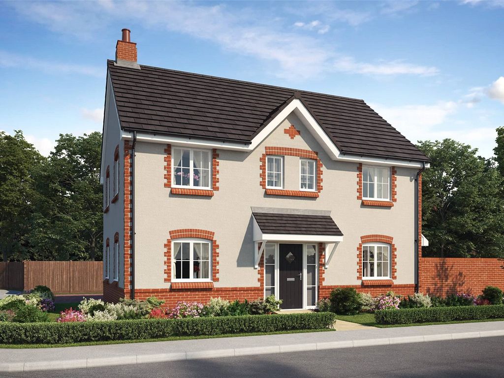 New home, 4 bed detached house for sale in Poppy Fields, Yew Tree Gardens, Cholsey, Oxfordshire OX10, £640,000