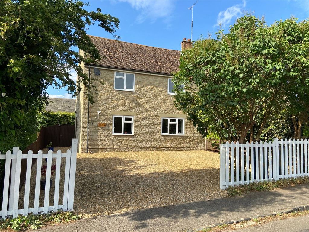 3 bed semi-detached house for sale in The Green, Stoke Lyne, Bicester, Oxfordshire OX27, £399,000