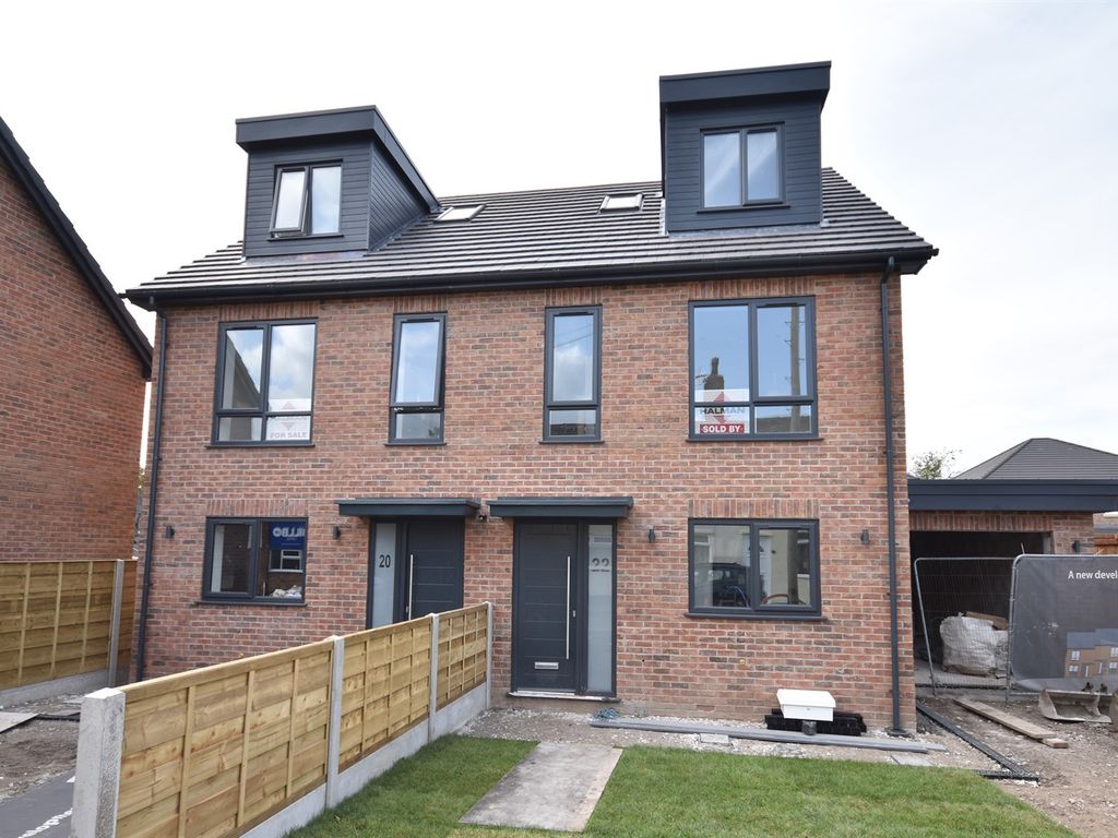 New home, 3 bed semi-detached house for sale in Saville Street, Macclesfield SK11, £375,000