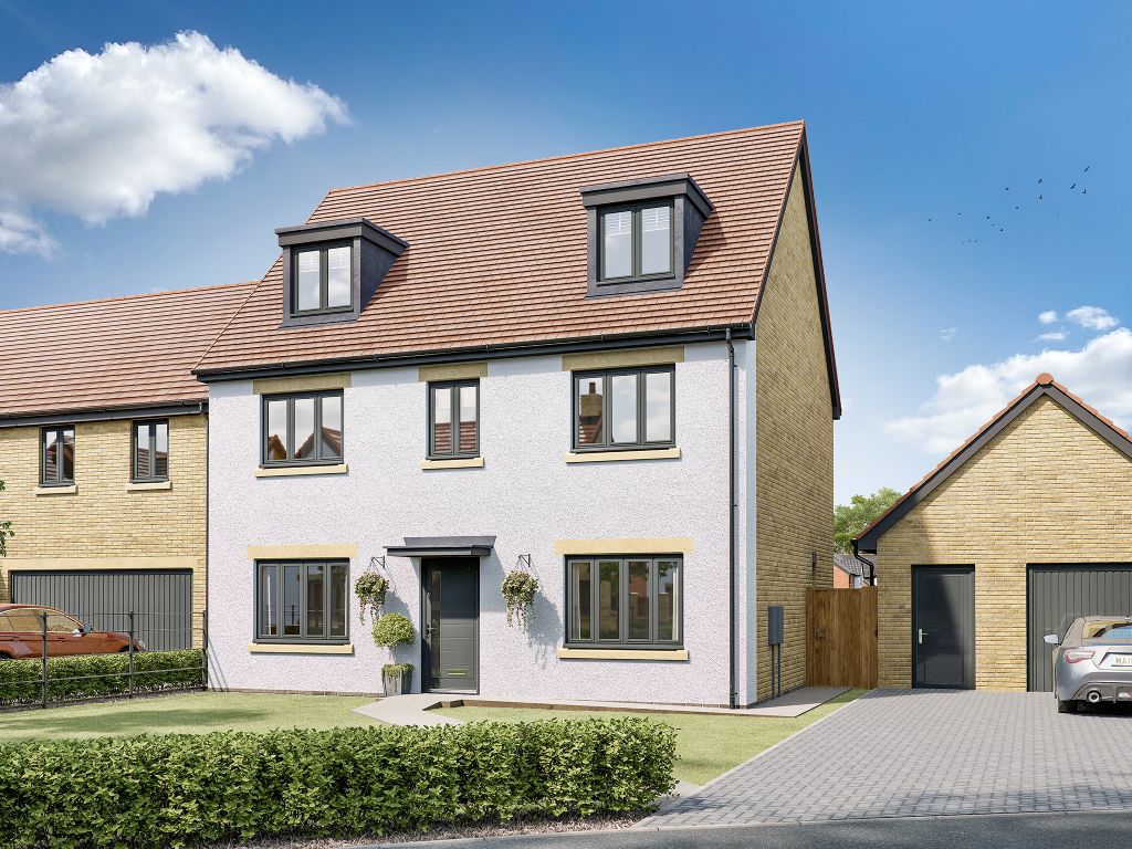 New home, 5 bed detached house for sale in "The Kingsand" at Lipwood Way, Wynyard, Billingham TS22, £446,950