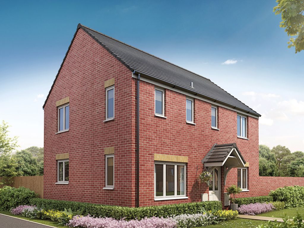 New home, 3 bed detached house for sale in "The Lockwood Corner" at West Avenue, Kidsgrove, Stoke-On-Trent ST7, £279,995
