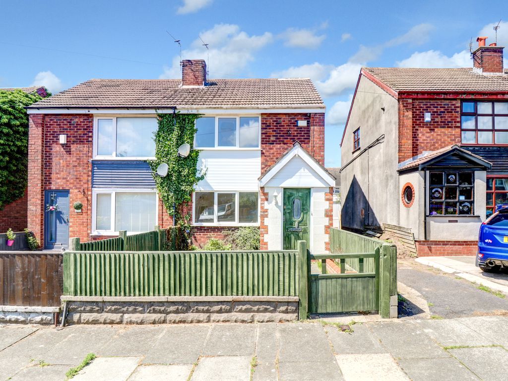 2 bed semi-detached house for sale in Bowfell Close, Blackpool FY4, £100,000