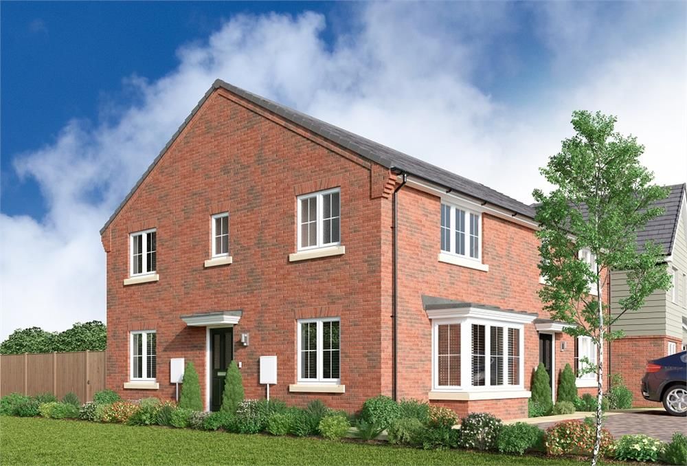New home, 3 bed semi-detached house for sale in "Bryson" at Fontwell Avenue, Eastergate, Chichester PO20, £384,995