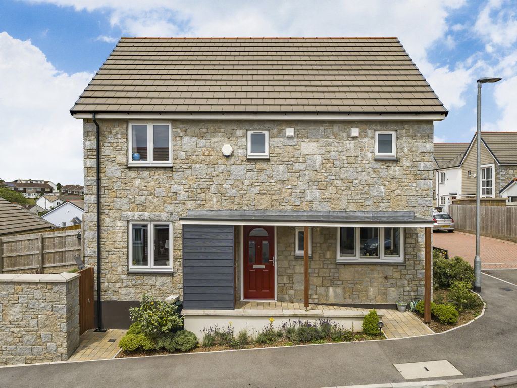 New home, 3 bed semi-detached house for sale in Park An Fenten, Helston, Cornwall TR13, £320,000