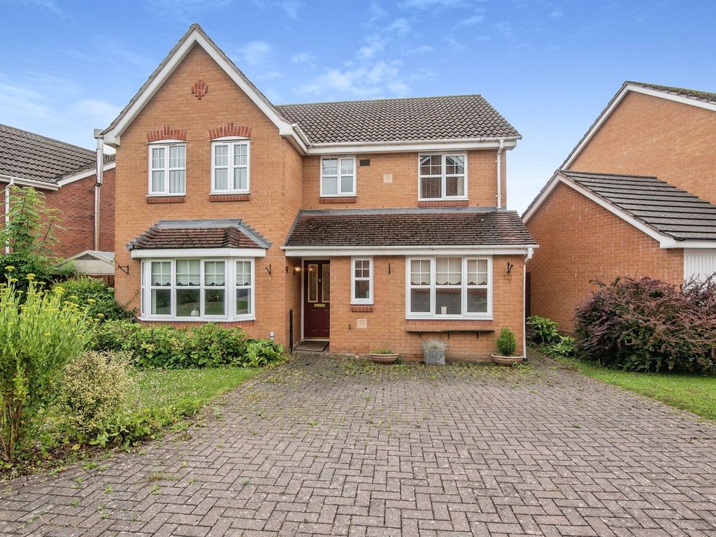 4 bed detached house for sale in Dorchester Way, Belmont, Hereford HR2, £350,000