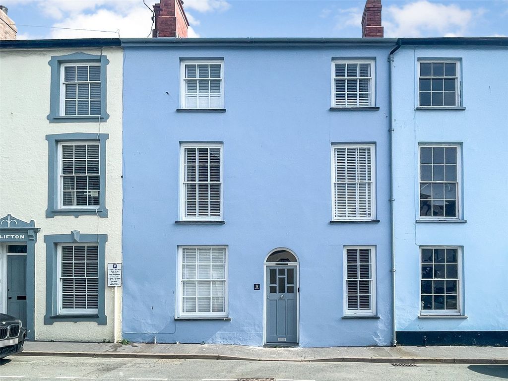 4 bed terraced house for sale in New Street, Aberdyfi, Gwynedd LL35, £359,000