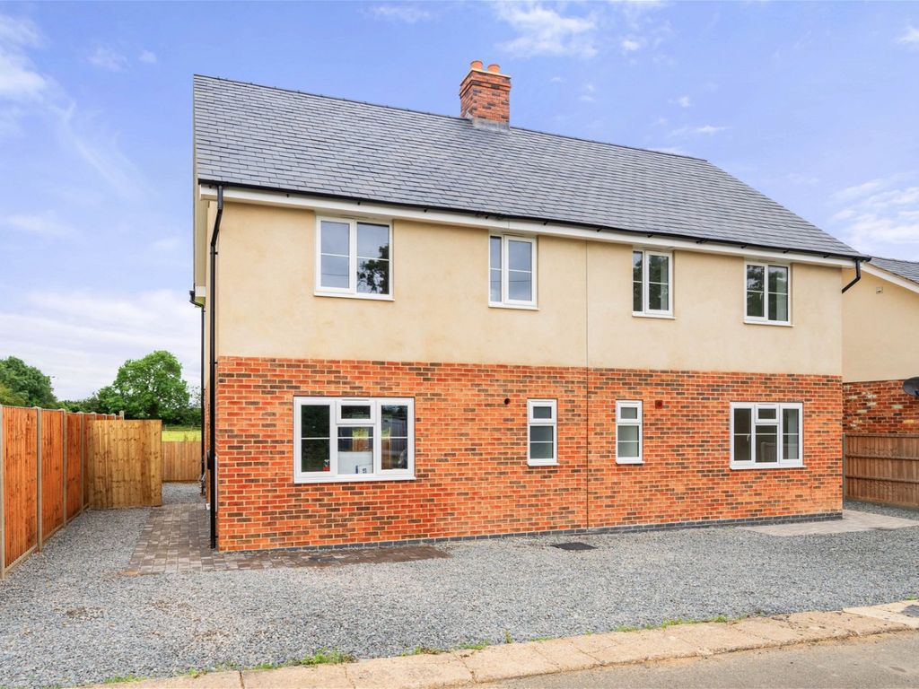 New home, 4 bed semi-detached house for sale in The Drift, Harlaxton, Grantham NG32, £290,000