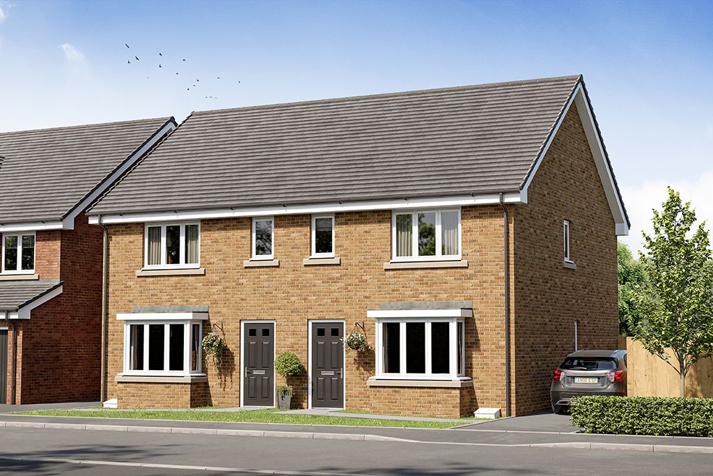 New home, 3 bed property for sale in "The Buchanan" at Springhill Road, Shotts ML7, £212,500