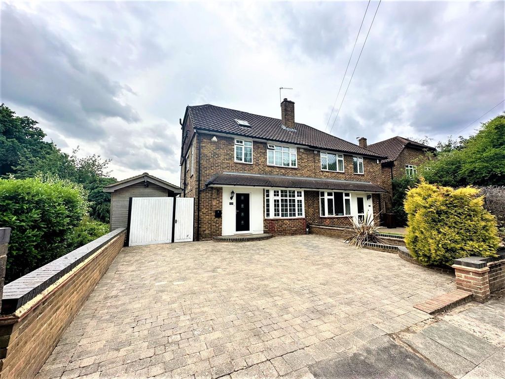 4 bed semi-detached house for sale in Petts Wood Road, Petts Wood, Orpington BR5, £775,000