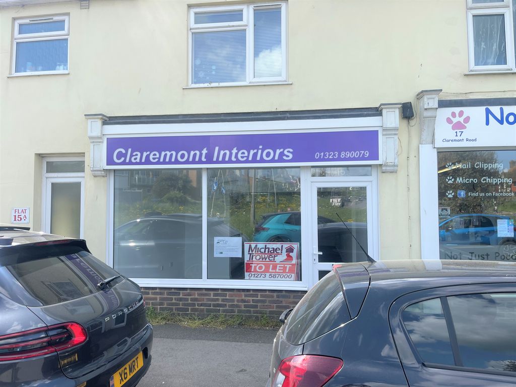Retail premises to let in Claremont Road, Seaford BN25, £12,000 pa