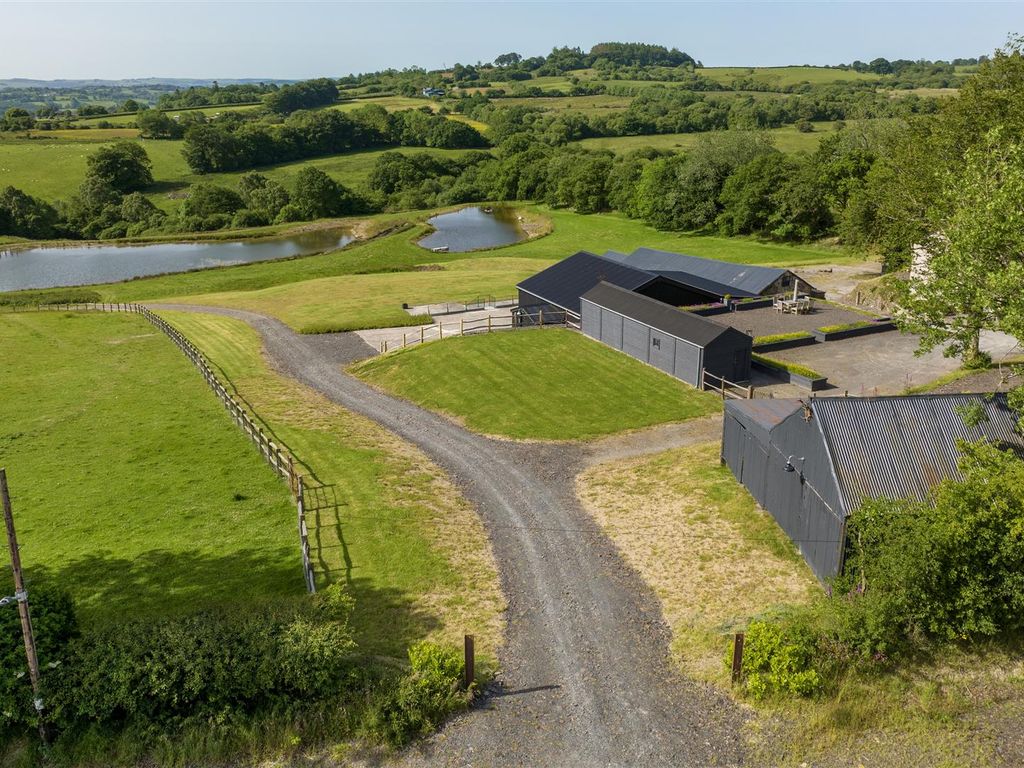 4 bed farm for sale in Blaenpennal, Aberystwyth SY23, £975,000