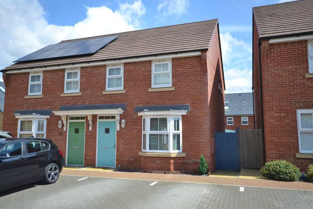 3 bed semi-detached house for sale in Panama Lane, Brooklands, Milton Keynes, Buckinghamshire MK10, £350,000