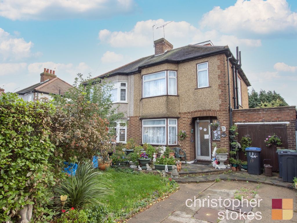 3 bed semi-detached house for sale in Tysoe Avenue, Enfield, Greater London EN3, £460,000