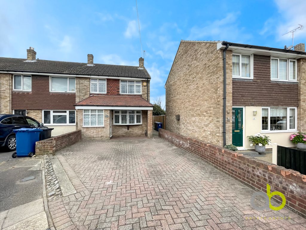 3 bed semi-detached house for sale in Arne Close, Stanford-Le-Hope SS17, £375,000