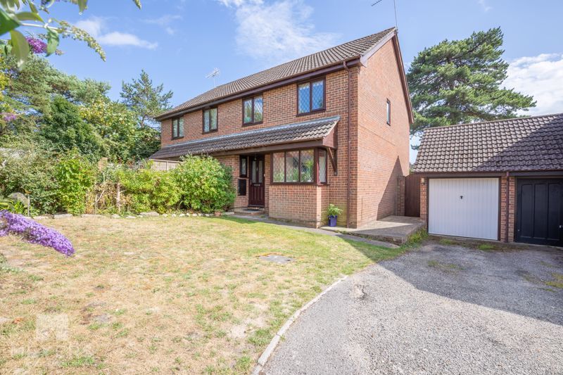 4 bed semi-detached house for sale in Whitecross Close, Canford Heath, Poole BH17, £350,000
