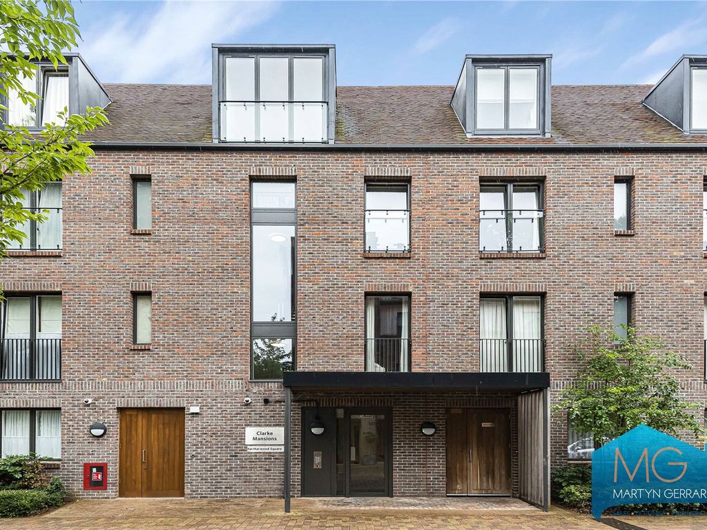 3 bed flat for sale in Marwood Square, London N10, £1,300,000