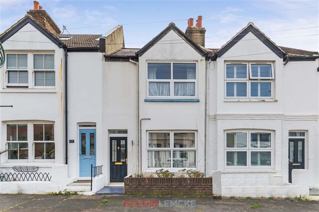 2 bed terraced house for sale in Bolsover Road, Hove BN3, £450,000