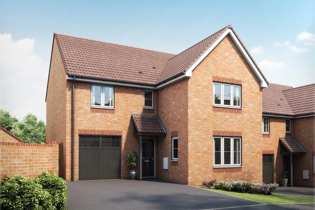 New home, 4 bed detached house for sale in "The Coltham - Plot 345" at Tamworth Road, Keresley End, Coventry CV7, £399,000