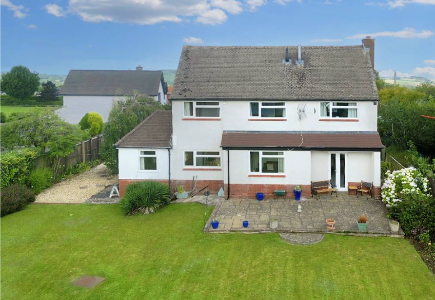3 bed detached house for sale in Red House Lane, Shirenewton, Monmouthshire NP16, £650,000