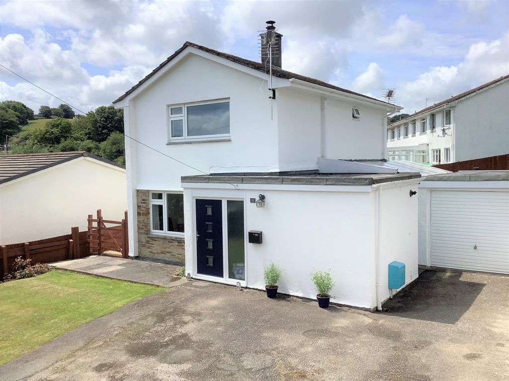 3 bed detached house for sale in Chapel Hill, Polgooth, St. Austell PL26, £365,000