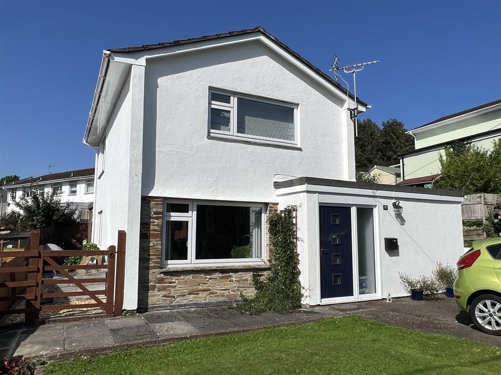 3 bed detached house for sale in Chapel Hill, Polgooth, St. Austell PL26, £365,000