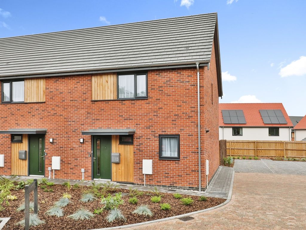 New home, 3 bed end terrace house for sale in Otter Road, Swaffham PE37, £100,000