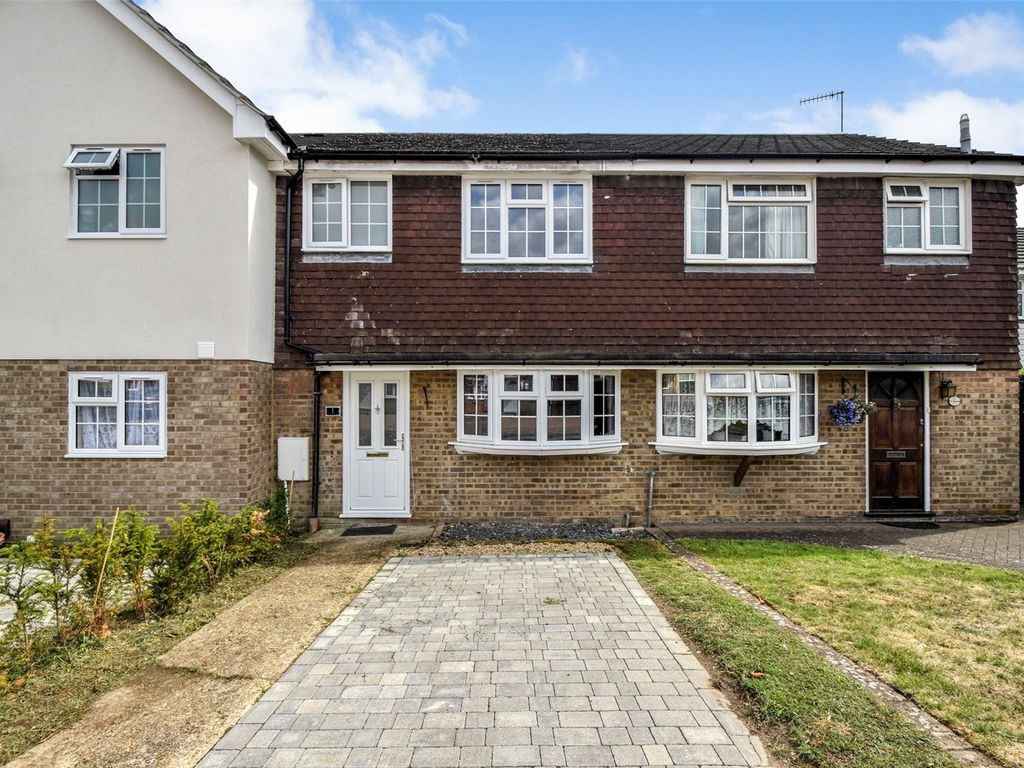 3 bed terraced house for sale in Ash Lodge Close, Ash, Guildford, Surrey GU12, £350,000