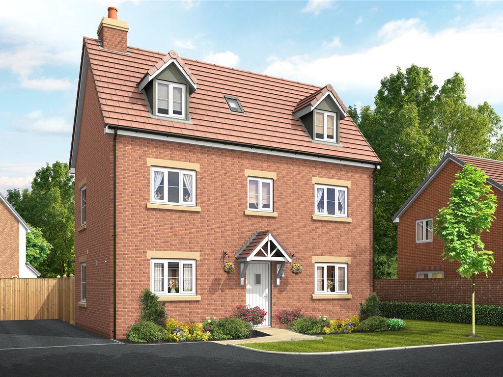 New home, 4 bed semi-detached house for sale in Off Tewkesbury Road, Twigworth, Gloucester, Gloucestershire GL2, £399,000