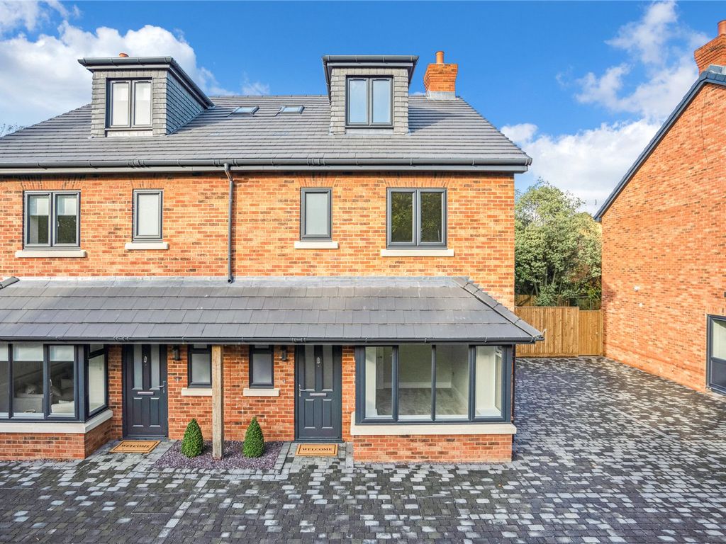 New home, 4 bed semi-detached house for sale in Mayflower Way, Beaconsfield, Buckinghamshire HP9, £824,500