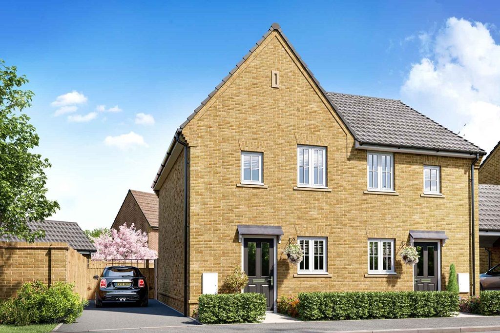 New home, 2 bed semi-detached house for sale in "The Canford - Plot 247" at Quince Way, Ely CB6, £320,000