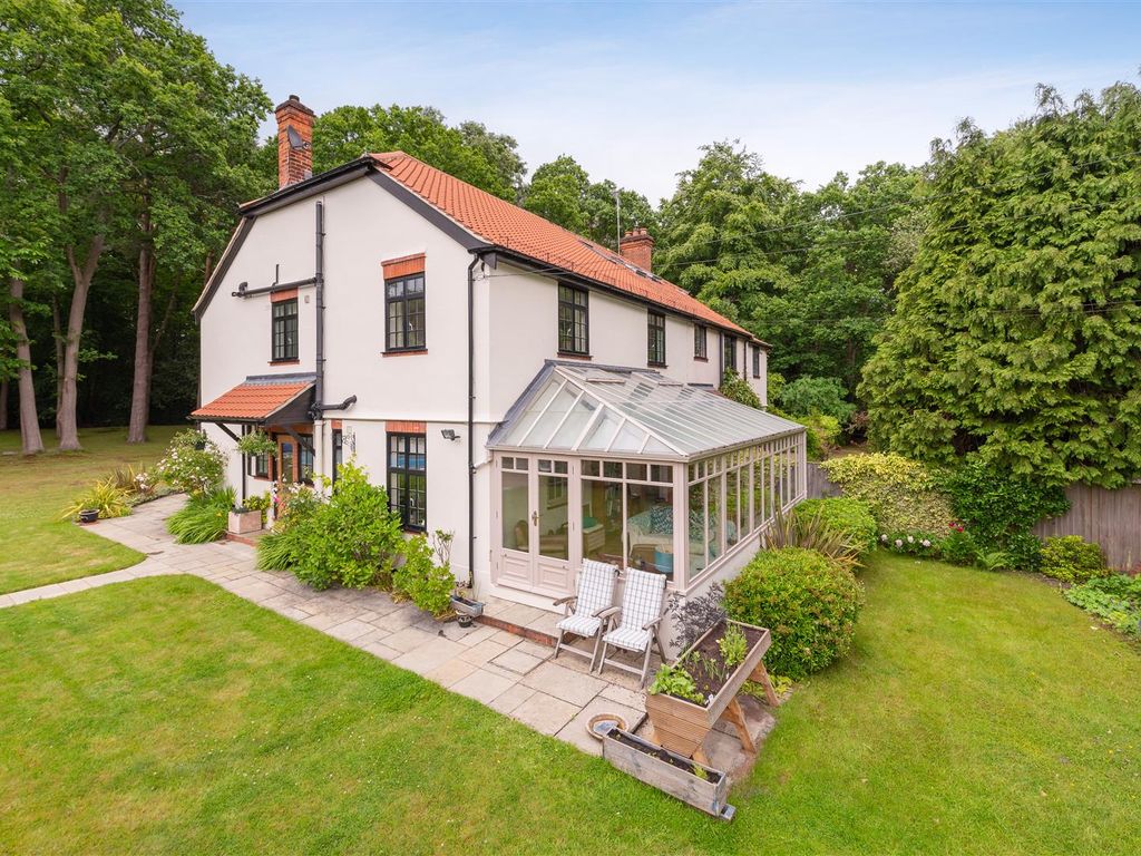 5 bed semi-detached house for sale in Bagshot Road, Ascot SL5, £1,350,000